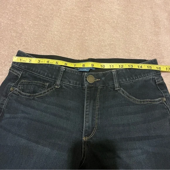 Democracy Dark Blue Flare Jeans 12 - Picture 4 of 7